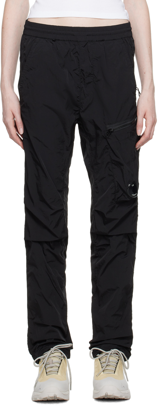 C.P. Company: Black Chrome-R Track Pants | SSENSE