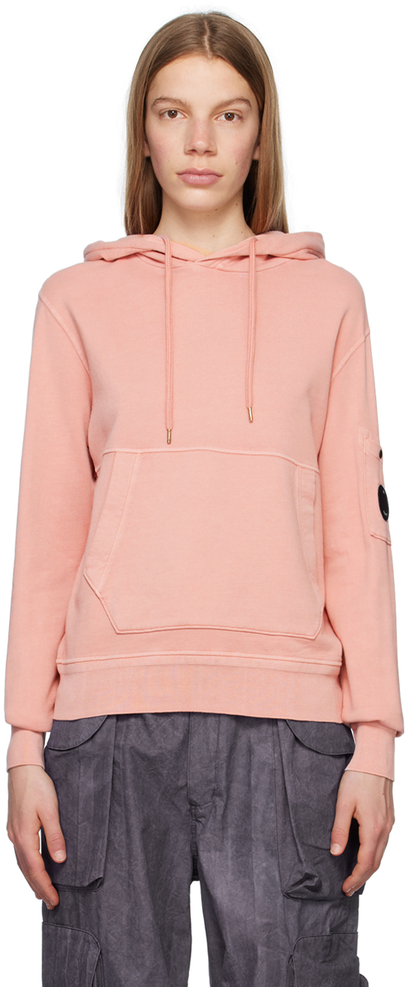 Sweatshirt À Capuche Fille En Coton Rose CHAMPION