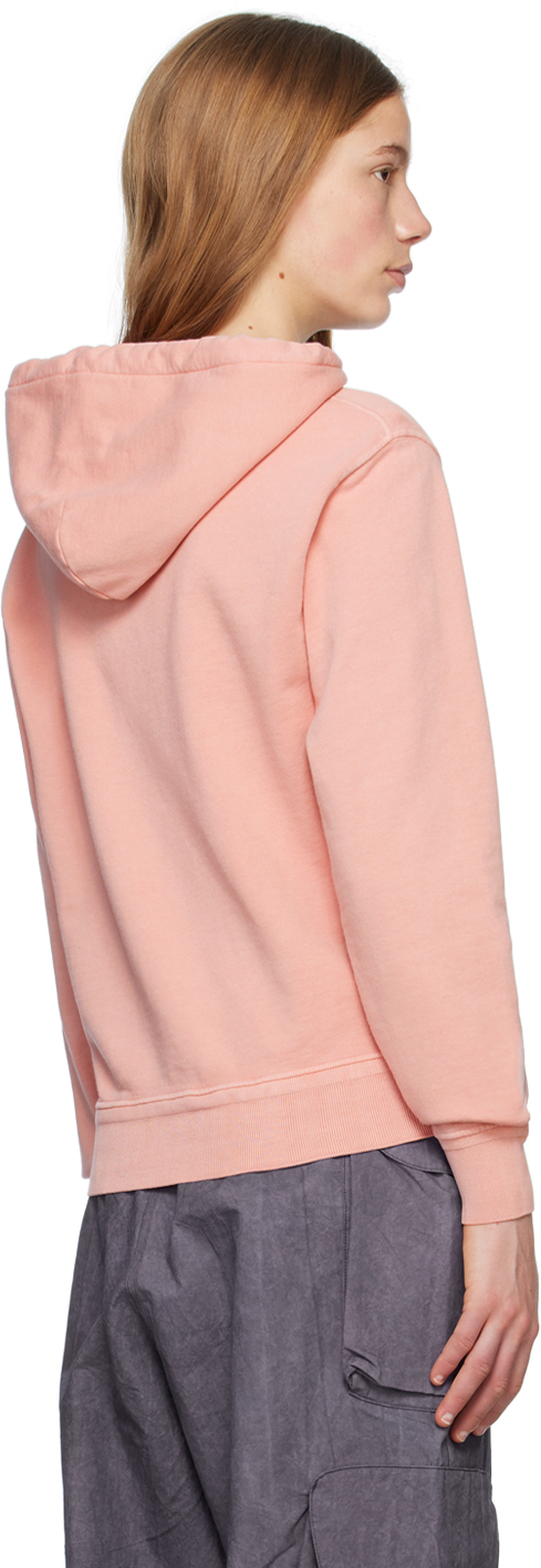 C.P. COMPANY PINK LENS HOODIE 