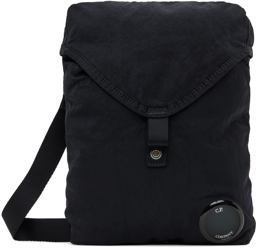 C.P. Company Black B Shoulder Bag