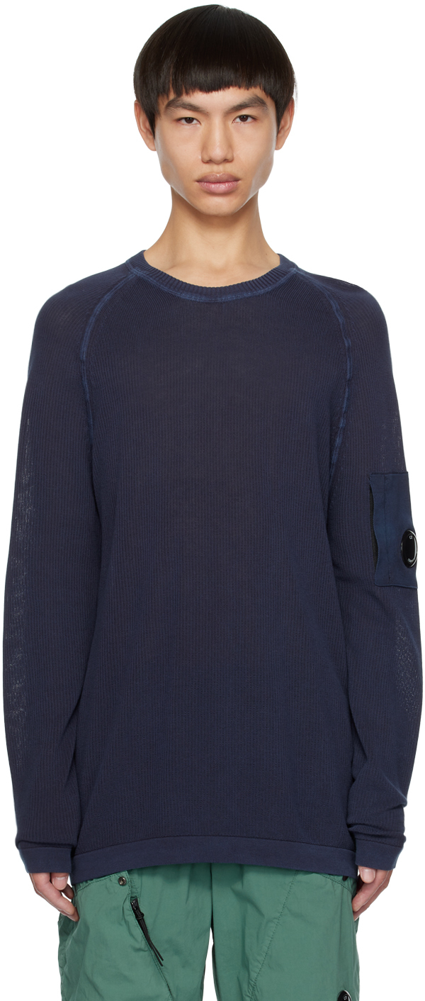 Navy Crewneck Sweater