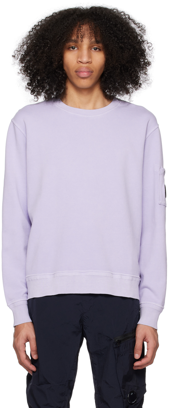 C.P. Company Purple Resist-Dyed Sweatshirt