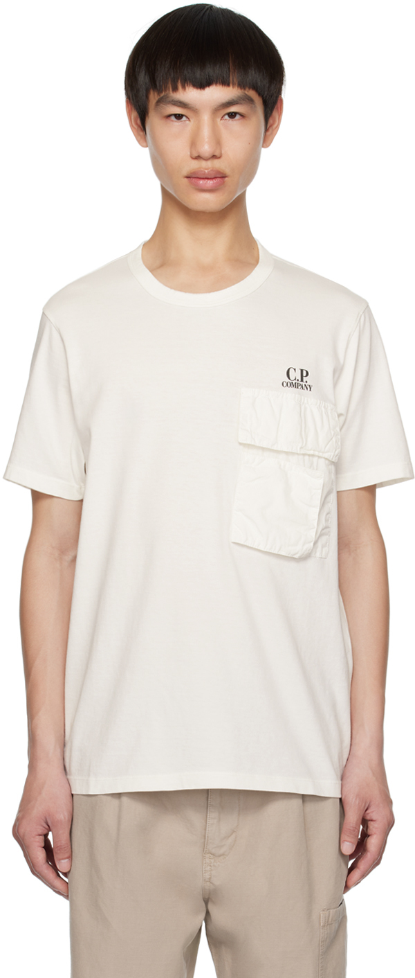 C.p. Company White Cotton T-shirt