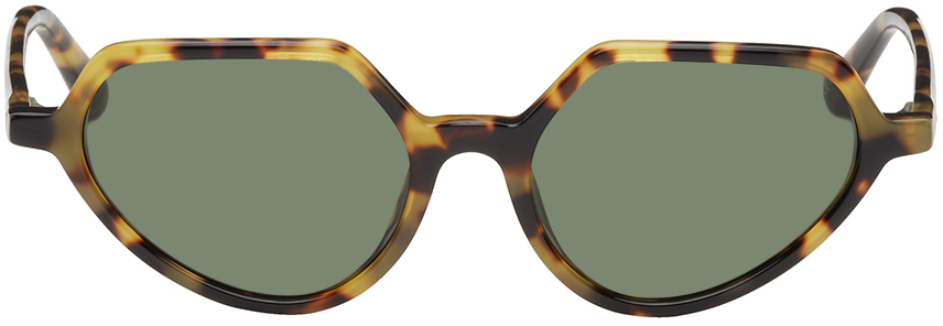 Tortoiseshell Linda Farrow Edition 178 C5 Sunglasses