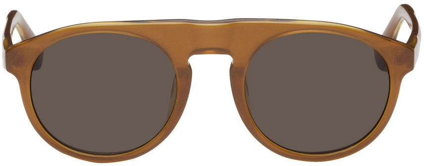 Brown Linda Farrow Edition 91 C9 Sunglasses