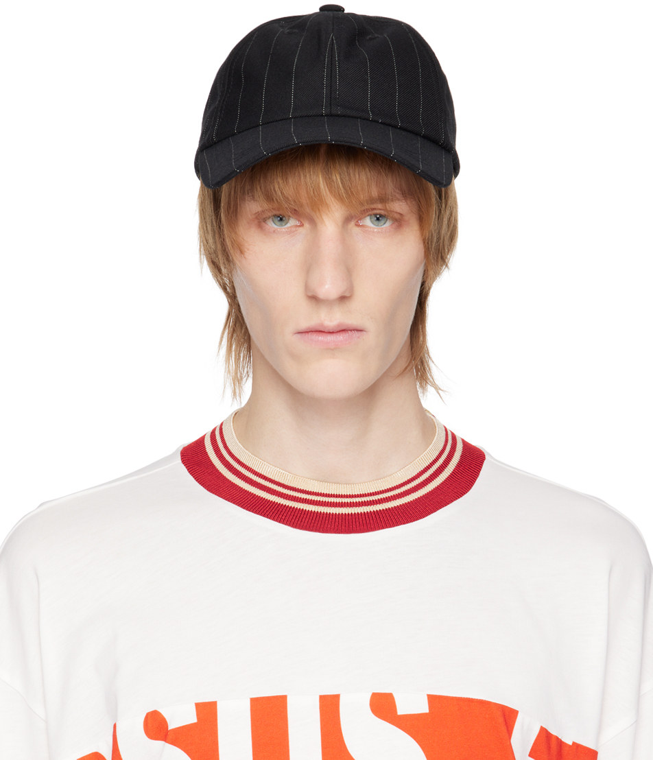 Dries Van Noten: Black Giles Cap | SSENSE Canada