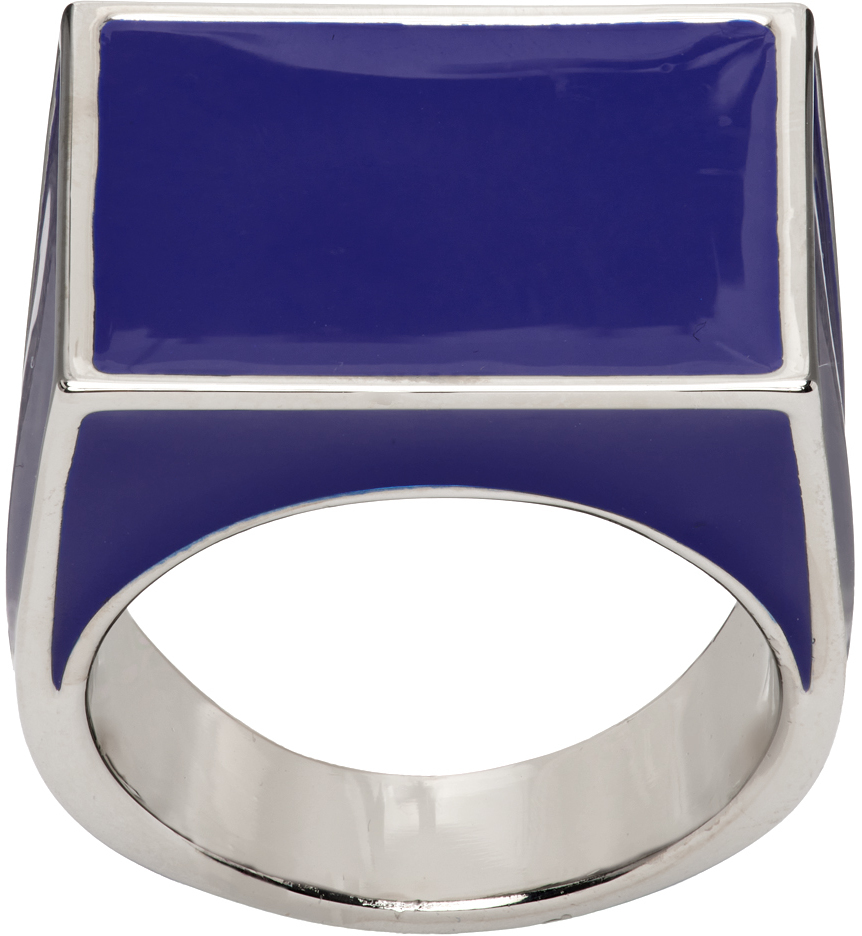 Blue Signet Ring