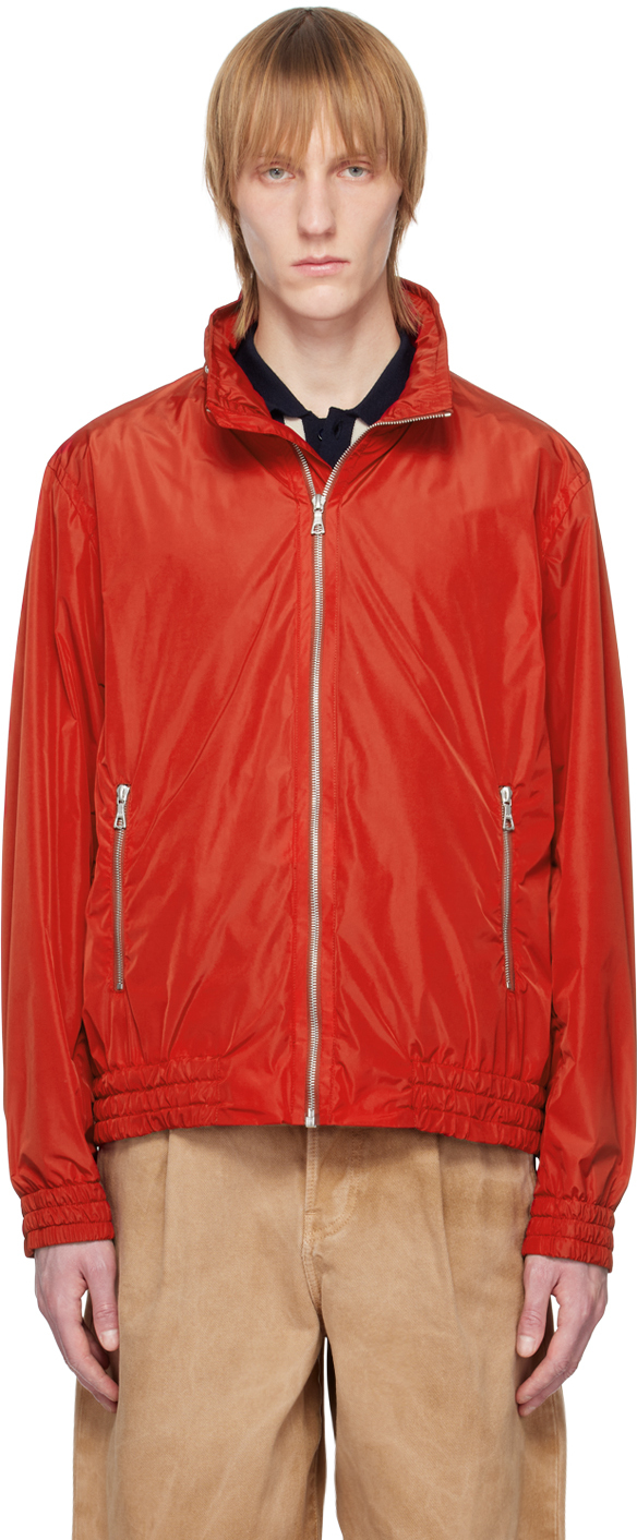 Dries Van Noten Red Hooded Jacket In 352 Red