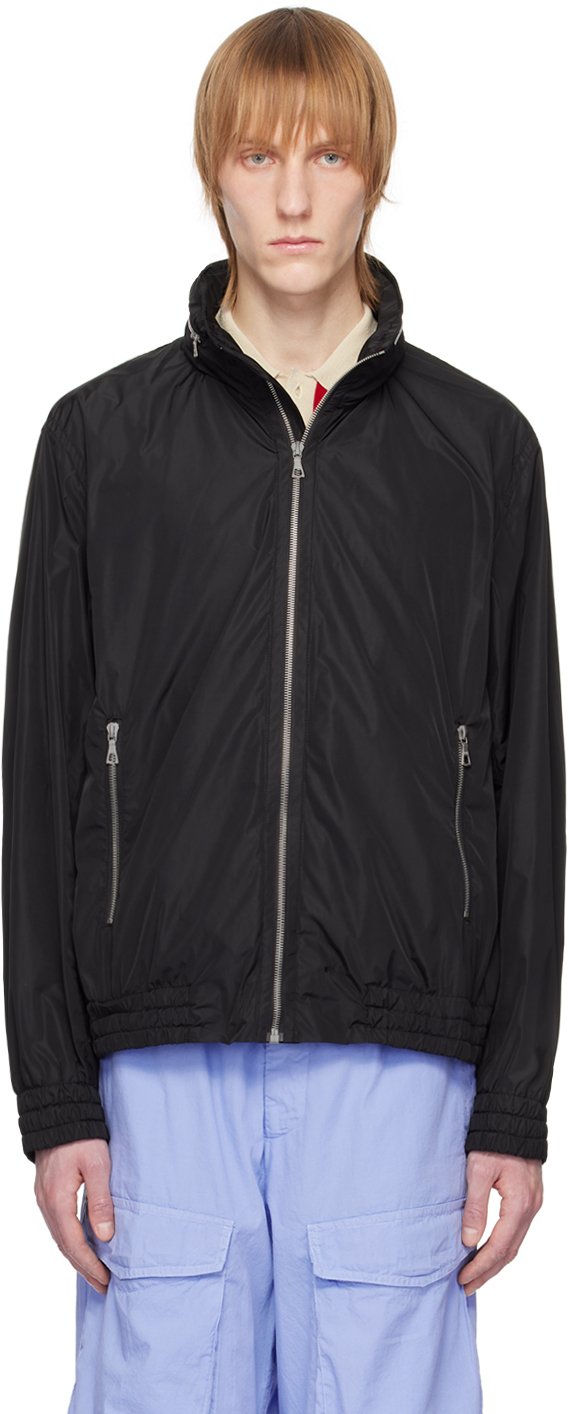 Dries Van Noten Black Hooded Jacket | Smart Closet