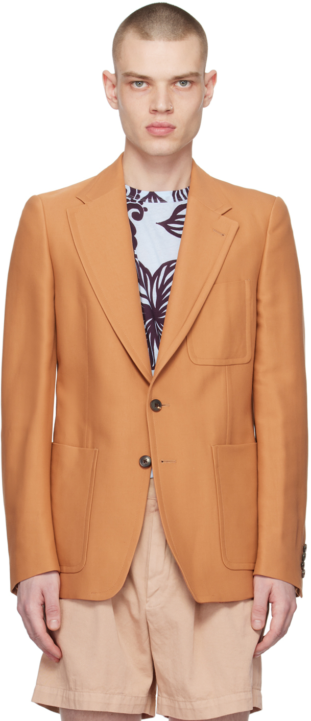 定価14万 DRIES VAN NOTEN VOYDE M ORANGE-