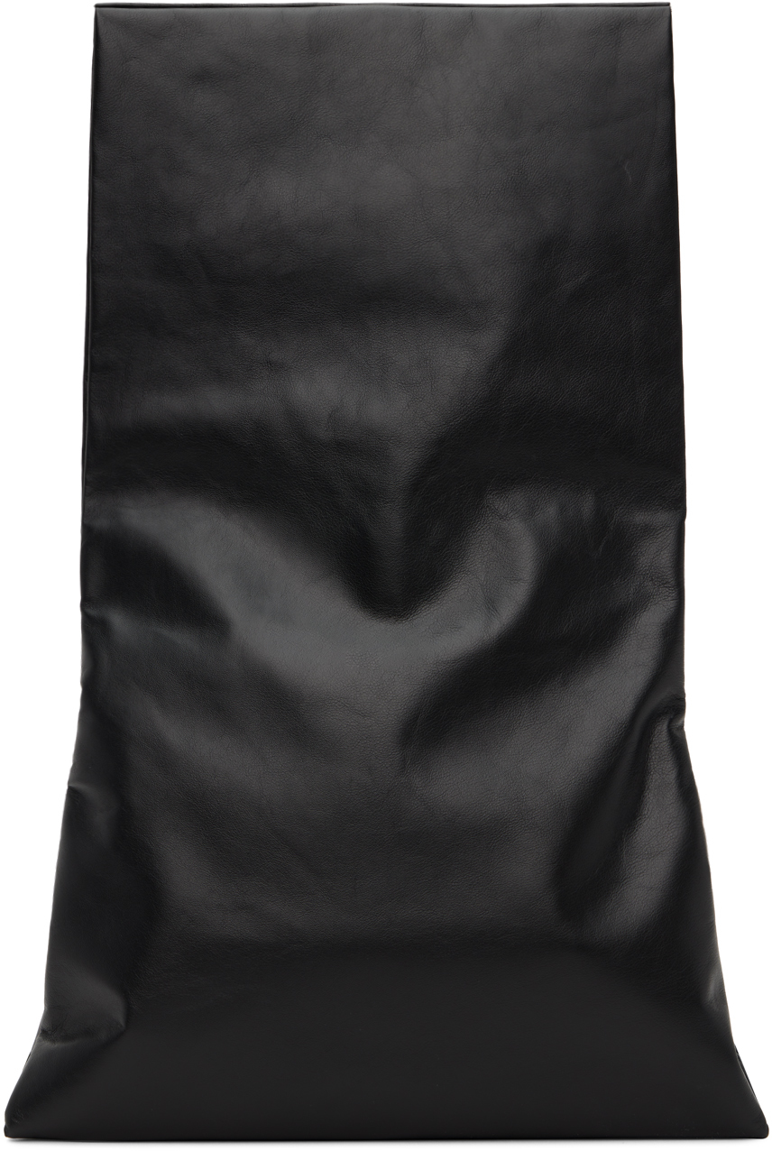 The Row Black Large Glove Bag