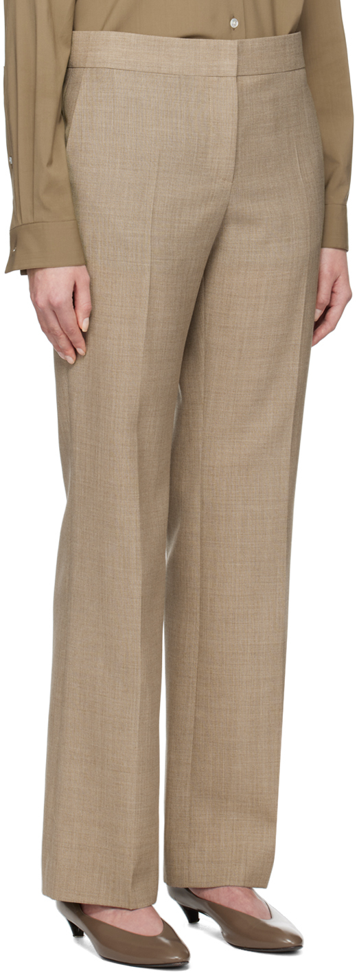 The Row Baer Pant In Bel Beige Melange