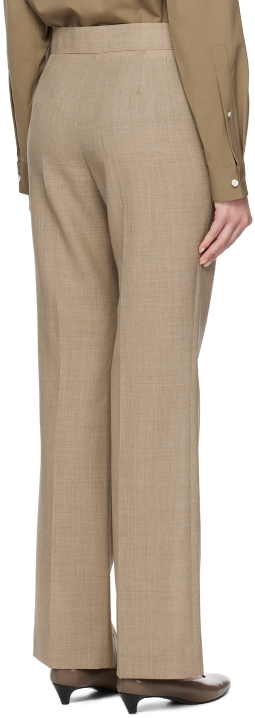 The Row Baer Pant In Bel Beige Melange
