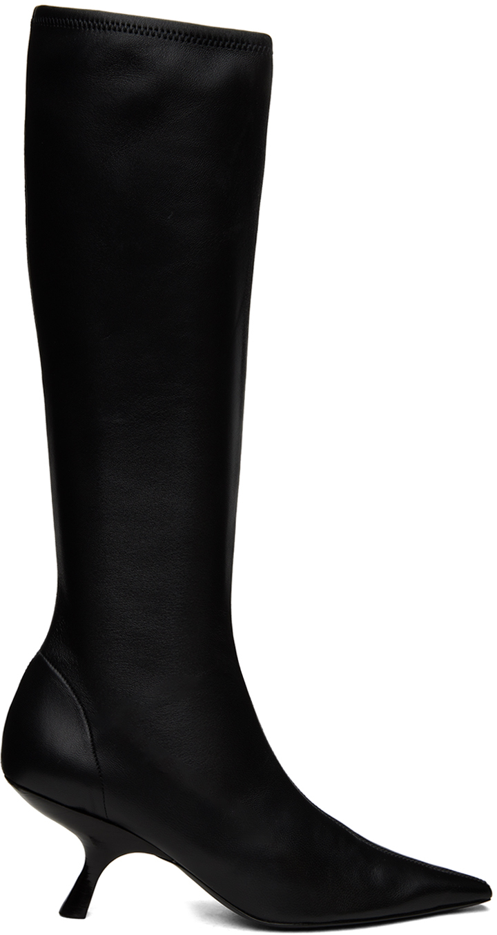 The Row Black Lady Boots