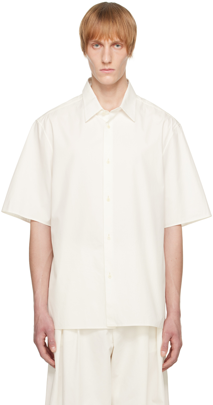 Shop The Row Off-white Patrick Shirt In Off White