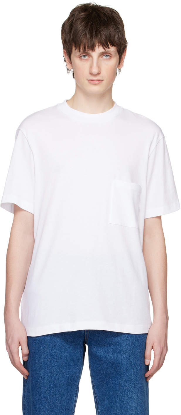 The Row: White Beau T-Shirt | SSENSE