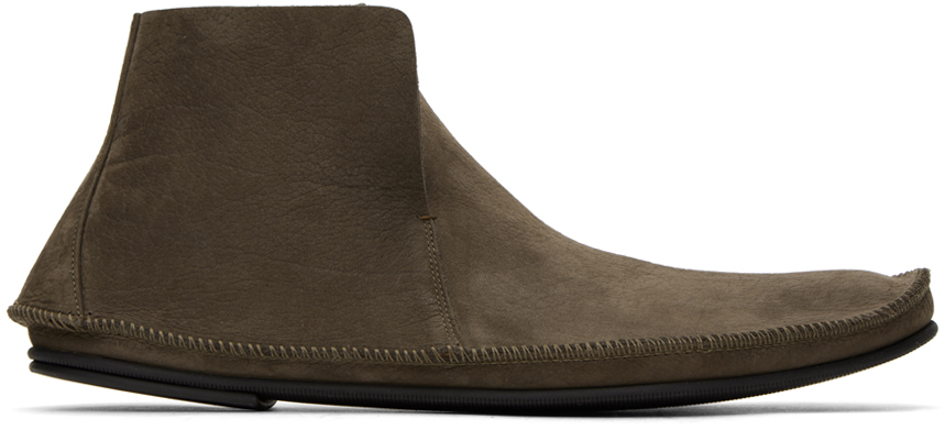 The Row Brown Tyler Desert Boots In Chocolate