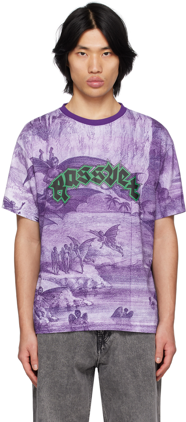 Purple T-Shirt by Rassvet on Sale