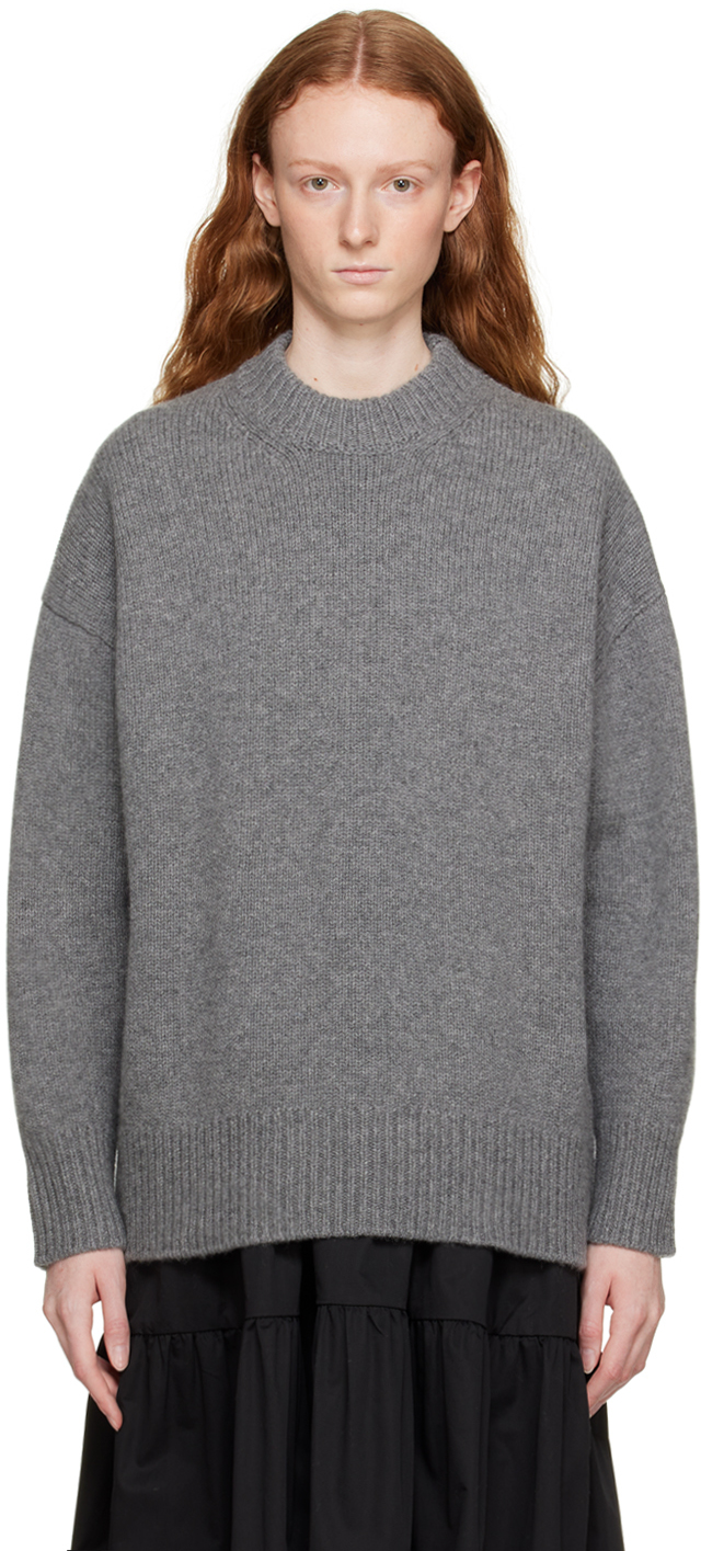 CO: Gray Boyfriend Sweater | SSENSE Canada