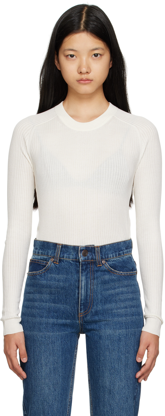 CO Off-White Rib Sweater
