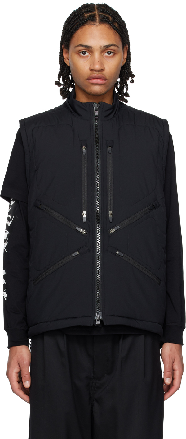 Acronym Gore-tex Infinium™ Windstopper® Primaloft® Modular Liner Vest In Black