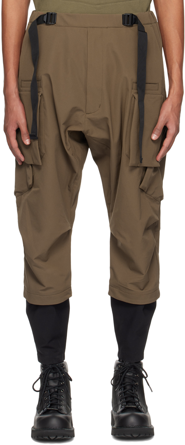 Acronym Khaki P23a-ds Cargo Pants In Green