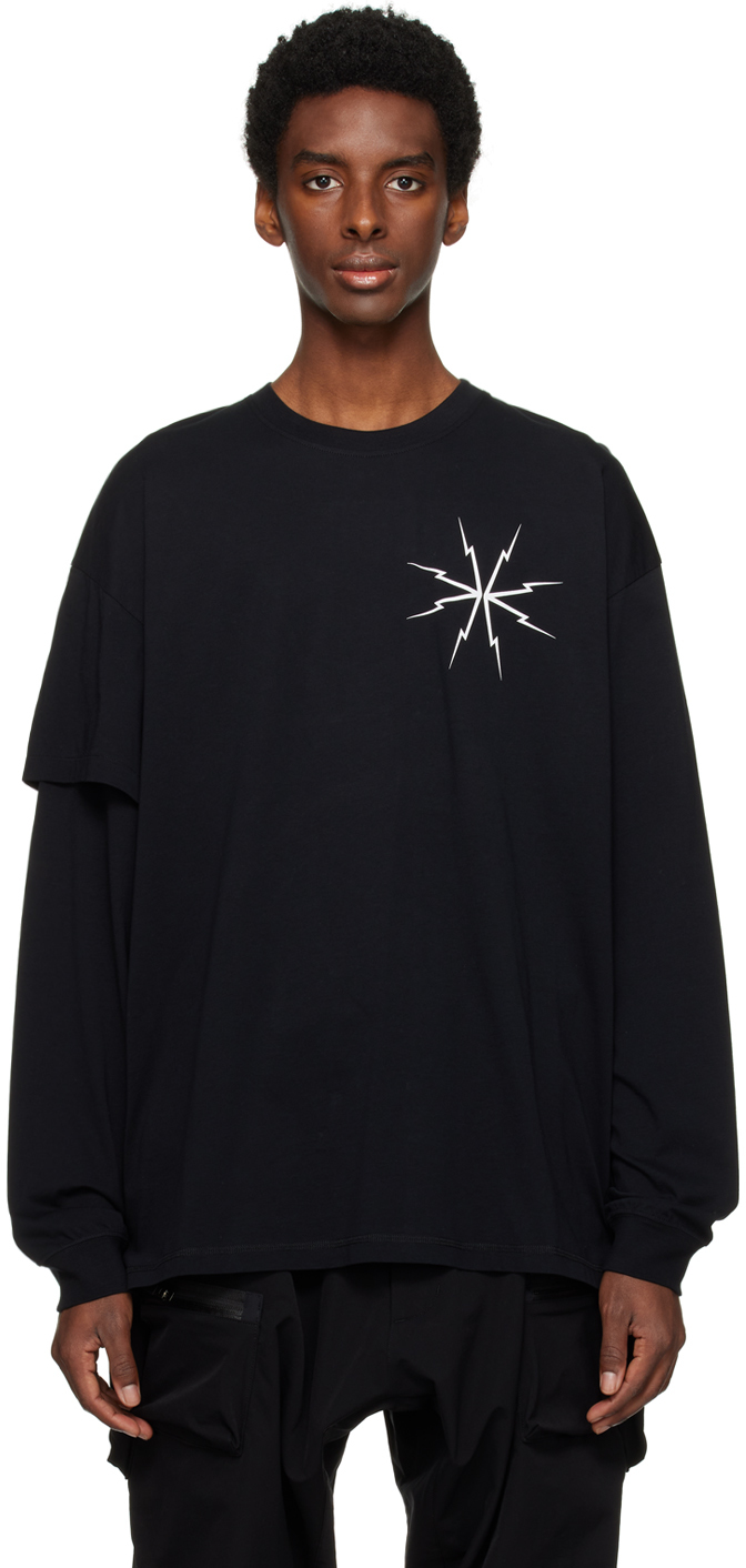 ACRONYM Black Layered Long Sleeve T-Shirt