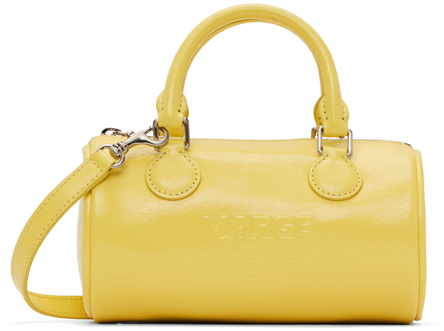 Leather handbag Marge Sherwood Yellow in Leather - 33462998