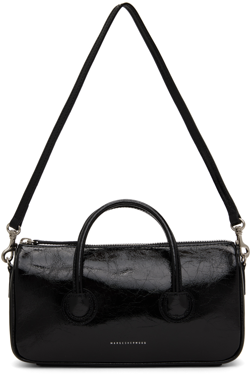 Marge Sherwood: Black Small Zipper Bag | SSENSE Canada