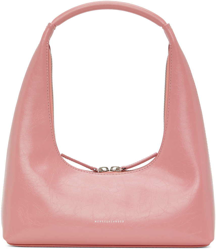 Marge Sherwood Pink Crinkle Shoulder Bag
