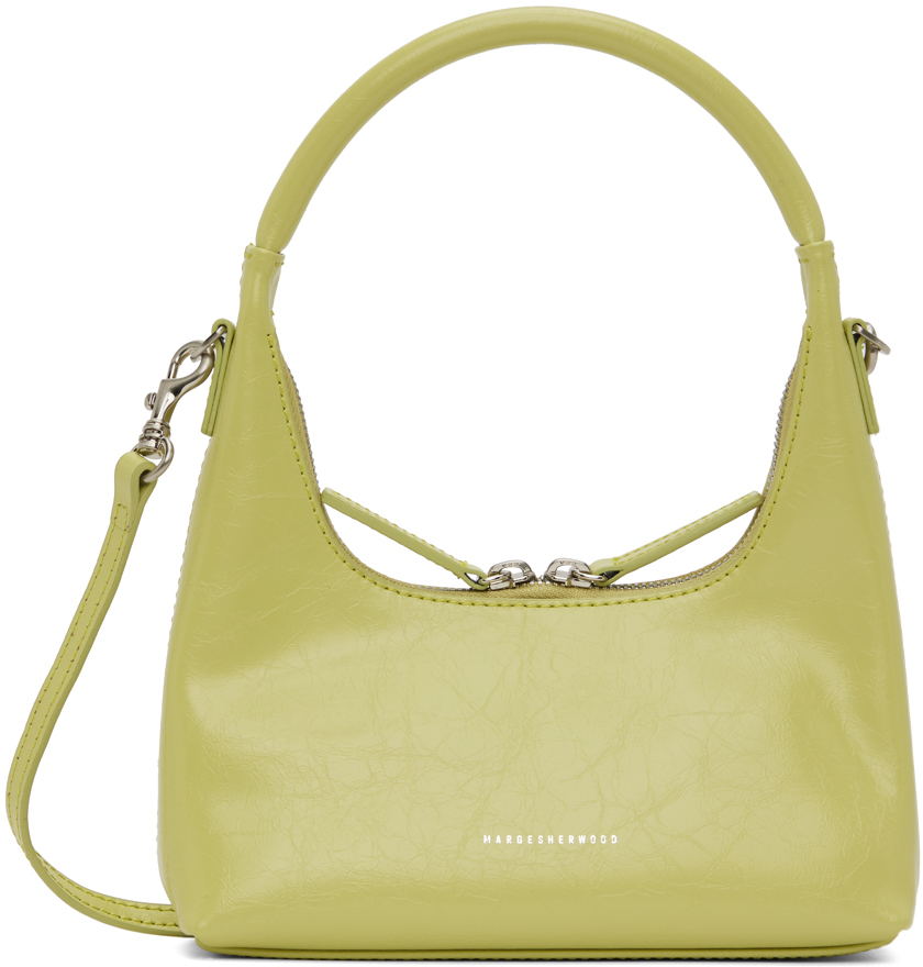 Leather handbag Marge Sherwood Green in Leather - 33108714