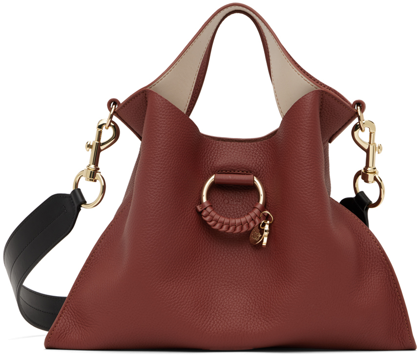 See By Chloé Women's Joan Leather Top-handle Bag In Marrone