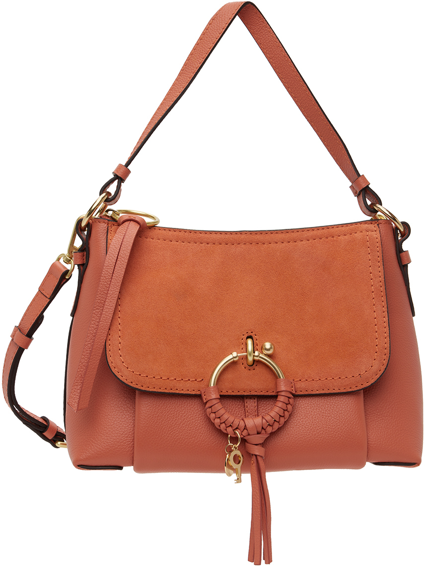 Joan Mini Hobo Bag - See By Chloe - Tan Apricot - Leather