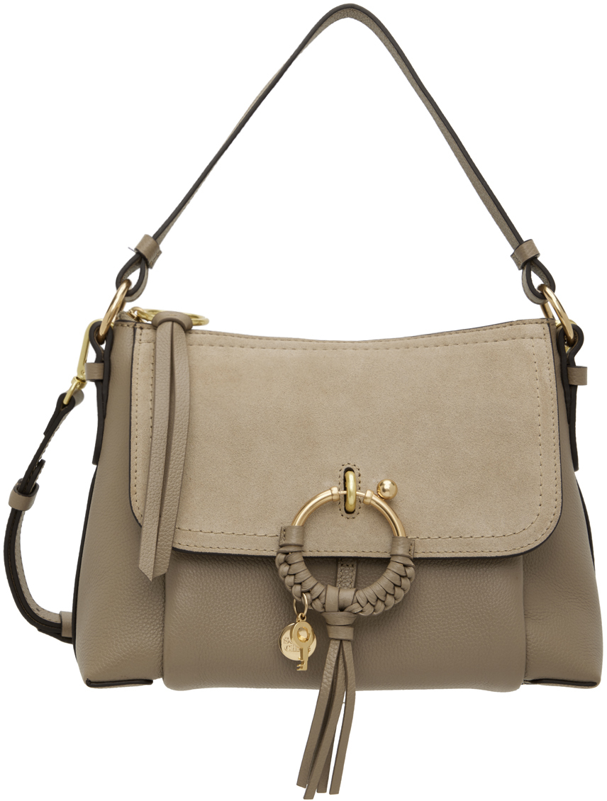 See by Chloé: Taupe Small Joan Bag | SSENSE Canada