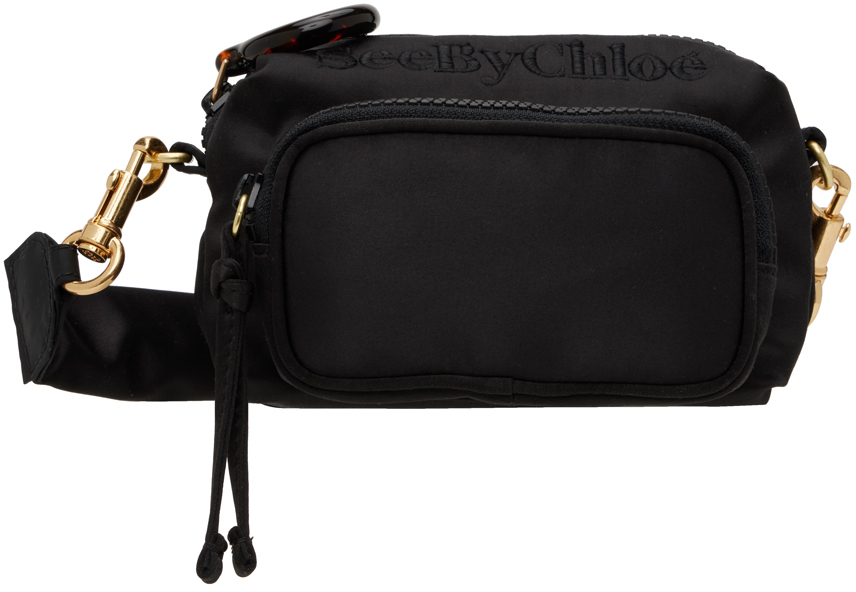 See by Chloé Black Mini Tilly Camera Bag SSENSE Canada