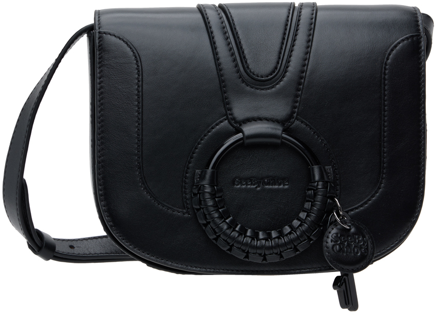 See by Chloé: Black Hana Shoulder Bag | SSENSE