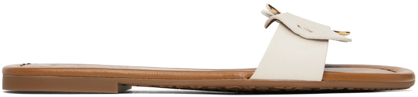See by Chloé White & Brown Chany Sandals