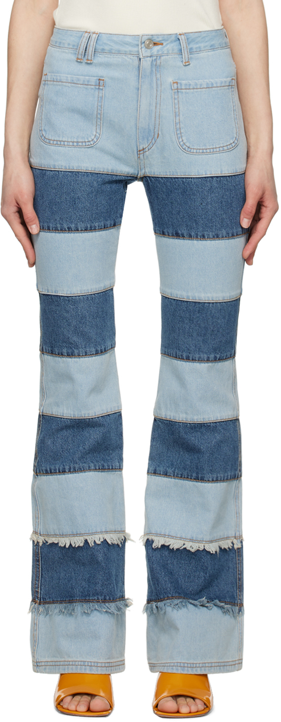 Andersson Bell: Blue Mahina Jeans | SSENSE