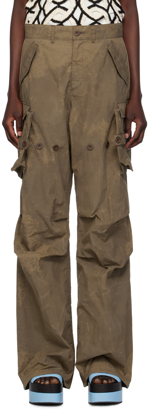 Andersson Bell Khaki Fatani Trousers