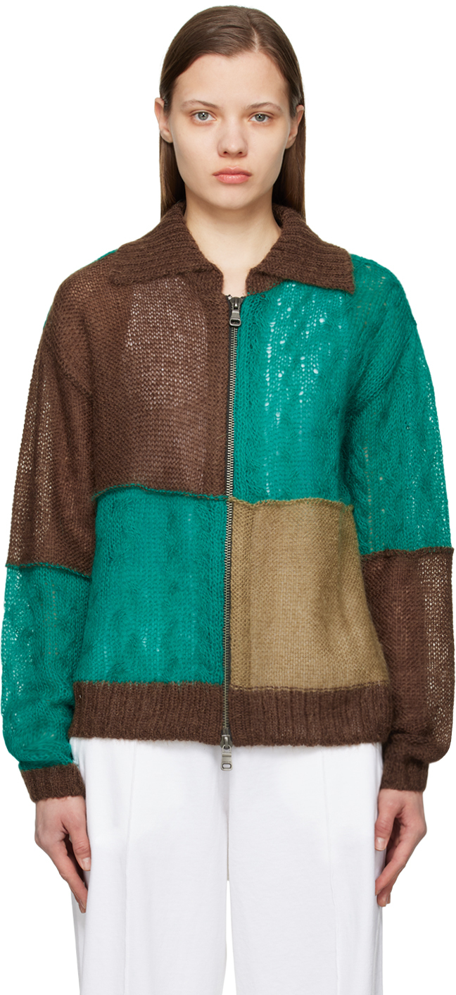 Andersson Bell Brown & Blue Mateira Cardigan