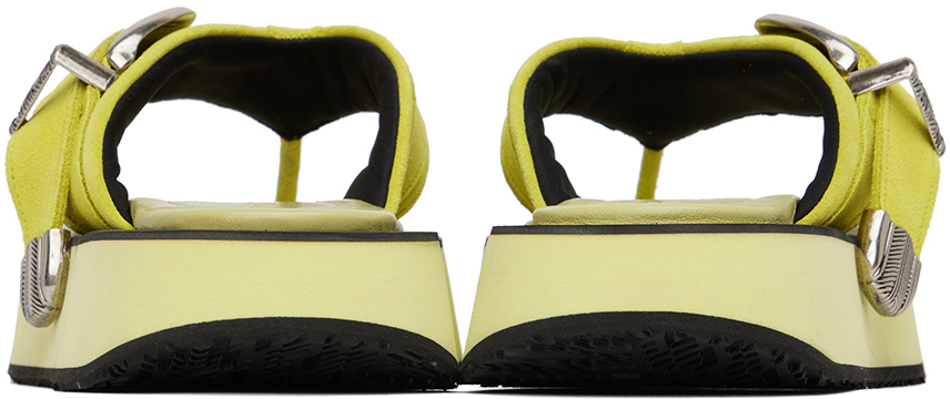 Andersson Bell Green Tylus Sandals In L.green
