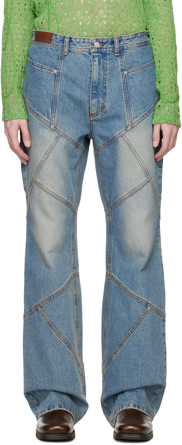 ANDERSSON BELL BLUE HAMMER LOOP JEANS