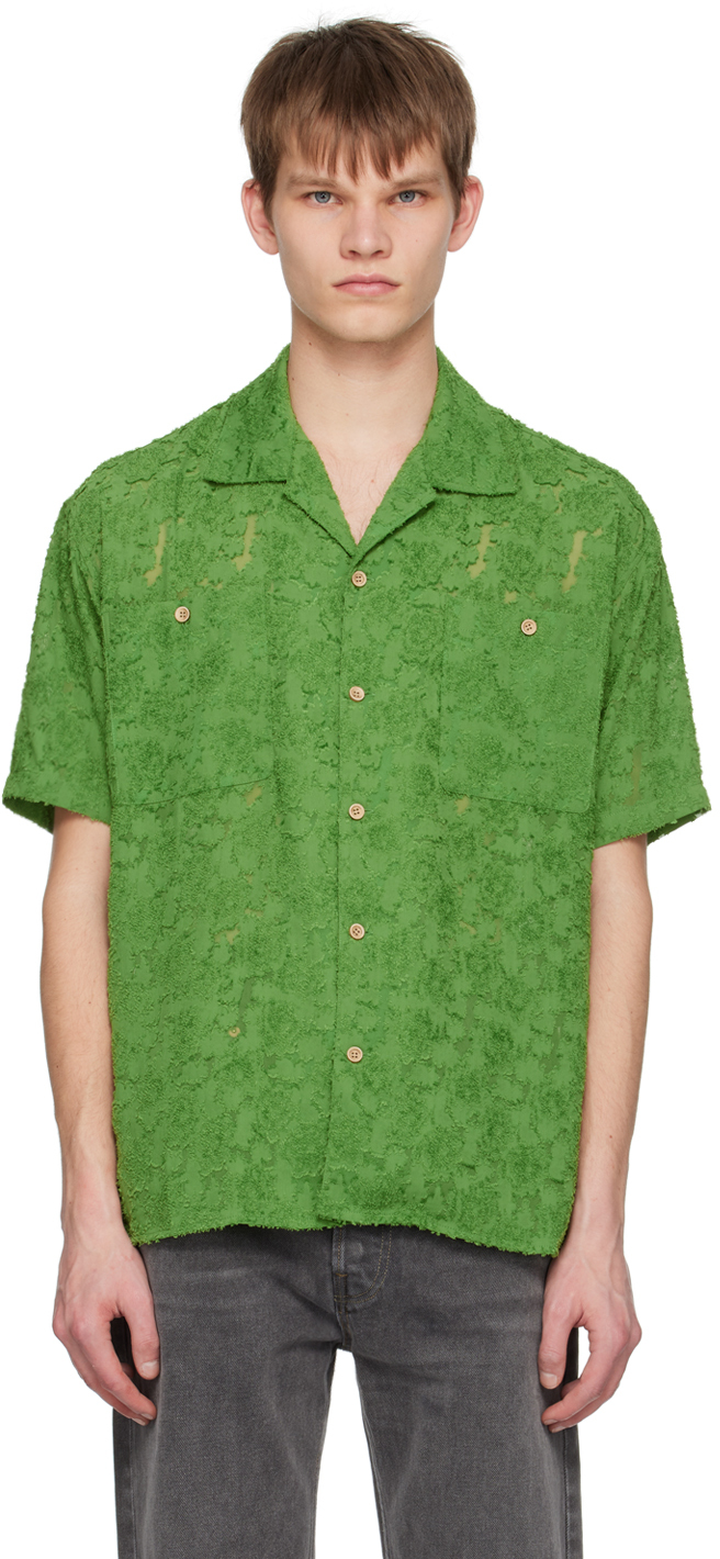 グリーン Bali シャツ