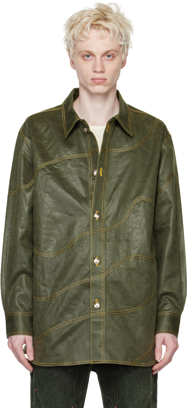 Andersson Bell Khaki Wave Shirt