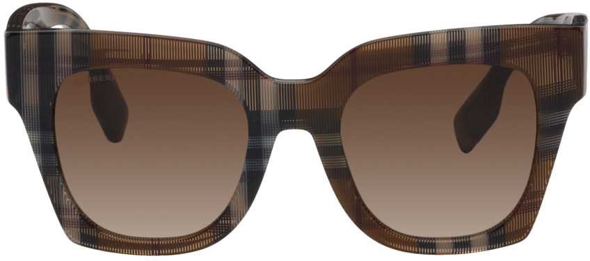 Burberry Brown Oversize Sunglasses