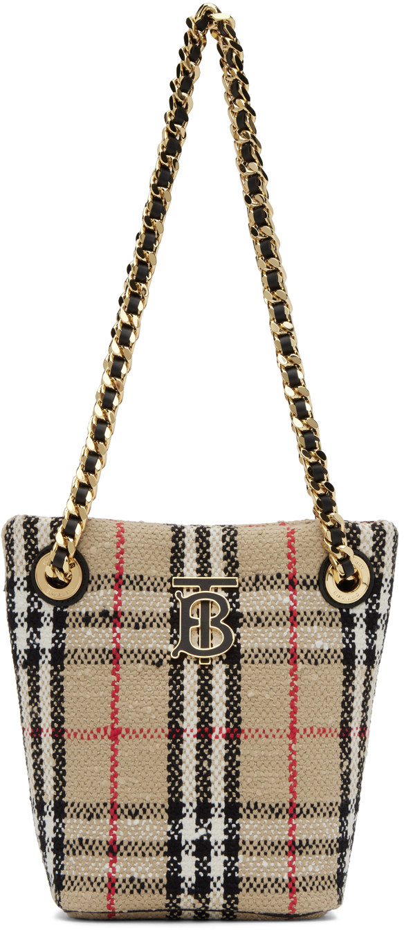 Burberry Archive Beige Ladies Lola Mini Crossbody Bag 8063083 5045700513431  - Handbags - Jomashop