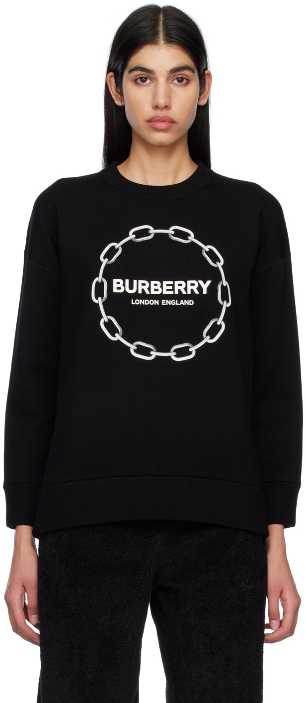 Burberry Black Chain Sweater