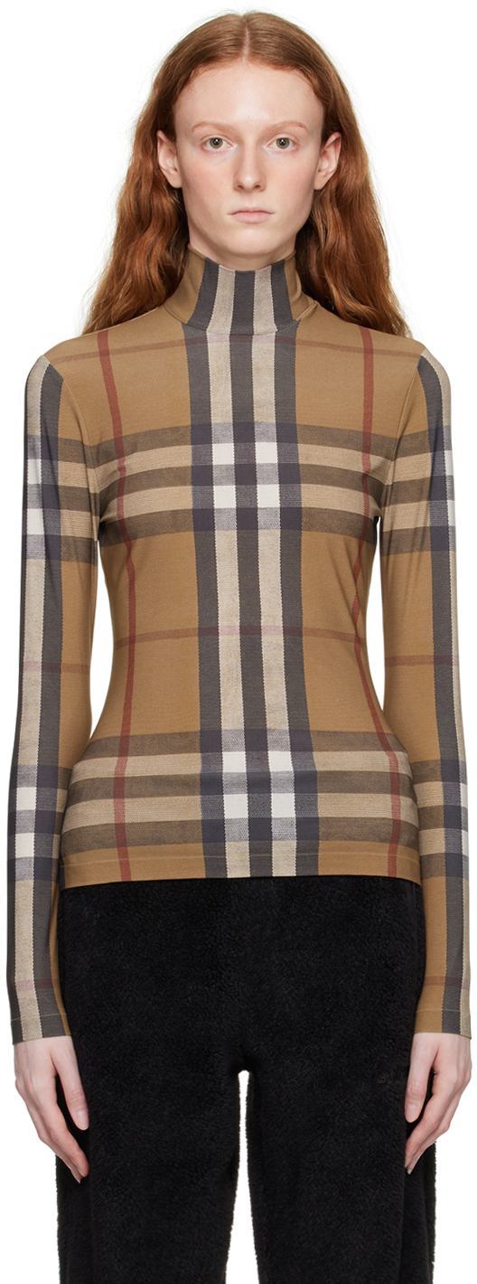 Burberry Brown Vintage Check Boston Cloth Cloth ref.981280 - Joli Closet