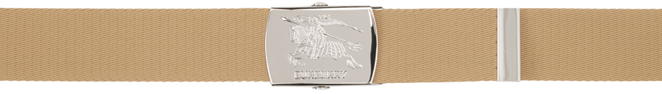 Burberry Tan EKD Belt