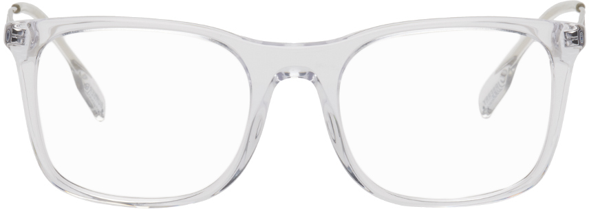 Transparent Icon Stripe Glasses